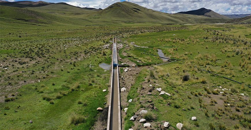Agro Rural entregó canales de riego a familias productoras de Ácora de Puno