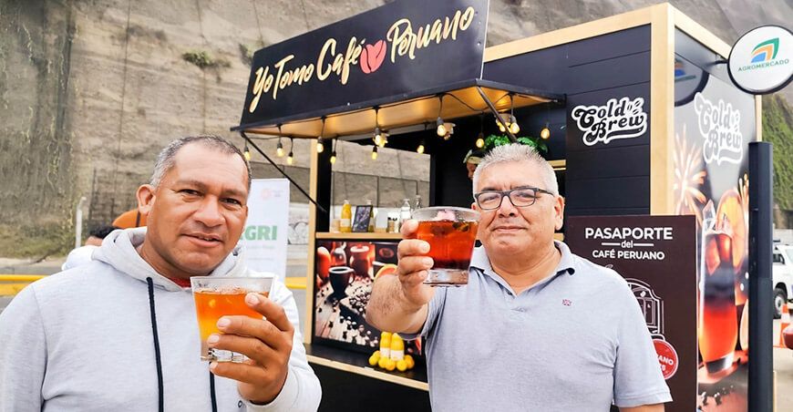 Coffee Truck Yo Tomo Café Peruano Agromercado Perú