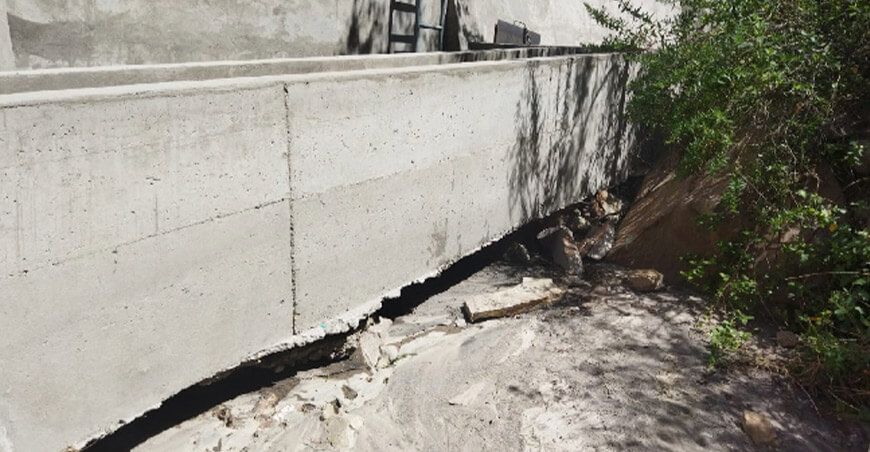 Identifican riesgo de colapso en canal de riego de S/3.5 millones en Yura Arequipa Perú