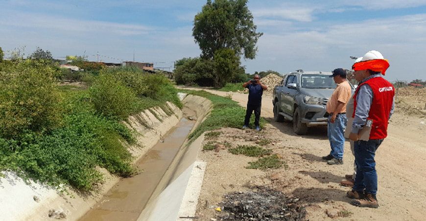 Contraloría advierte deficiencias en obra de canal en Íllimo en Lambayeque Perú