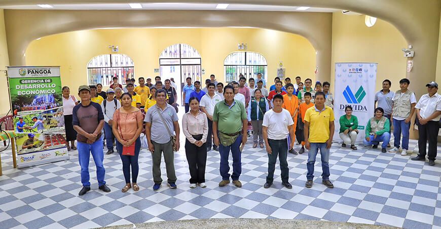 Devida se integró a la Mesa Técnica Apícola del distrito de Pangoa en Junín Perú
