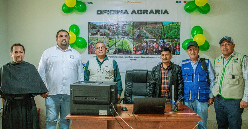 Oficina agraria de Pacaipampa reabre sus puertas tras 16 años de inoperatividad región Piura Perú
