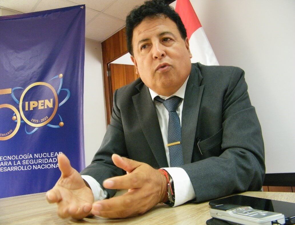 Dr. Rolando Páucar Jáuregui, presidente del Instituto Peruano de Energía Nuclear (IPEN)
