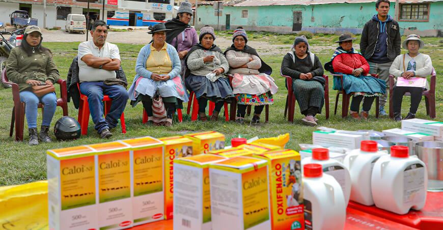 Fortalecen cadena productiva de vacunos de leche de productores de Acopalca Junín Perú