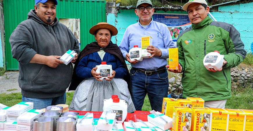 Fortalecen cadena productiva de vacunos de leche de productores de Acopalca Junín Perú