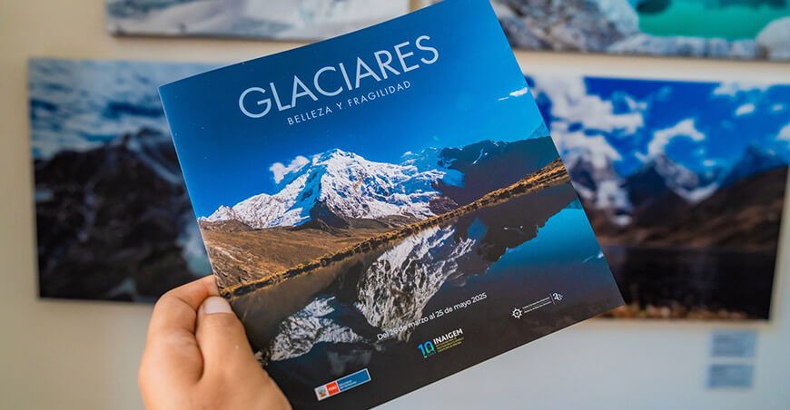Exposición fotográfica “Glaciares: belleza y fragilidad” abre sus puertas en Lima Inaigem Perú