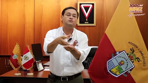Gobernador regional de Lambayeque Jorge Perez Flore