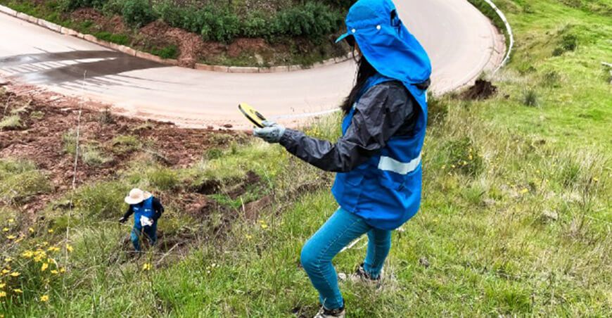 IGP evalúa zonas críticas por deslizamientos en la provincia de Paruro Cusco Perú