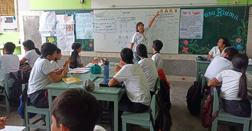 IIAP impulsa educación ambiental en Loreto con programa de manejo de residuos sólidos