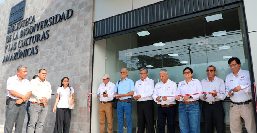 IIAP inaugura biblioteca, auditorio y sala SUM para promover el conocimiento y la sostenibilidad en la Amazonía