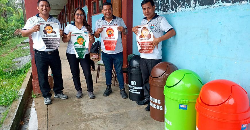IIAP impulsa educación ambiental en Loreto con programa de manejo de residuos sólidos
