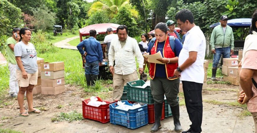 : IIAP fortalece la seguridad alimentaria e impulsa la acuicultura con la entrega de alevinos en Loreto Perú