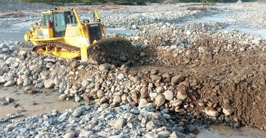 Retiraron 237 toneladas de sedimentos y material excedente en los ríos Rímac y Chillón en Lima Perú