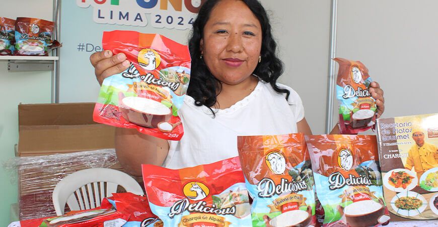 Bach. Madyleyne Huayta Larico, gerente de ventas de Negociaciones Alimentarias Nutridelicious SAC