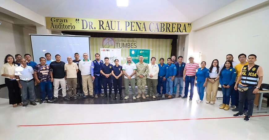 Serfor participó en la primera sesión de la Mesa Regional de Control y Vigilancia Forestal y de Fauna Silvestre de Tumbes Perú