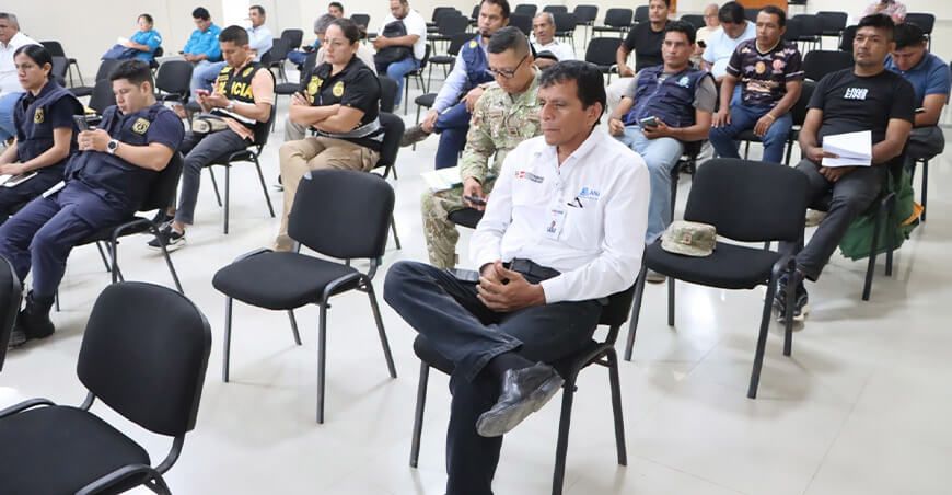 Serfor participó en la primera sesión de la Mesa Regional de Control y Vigilancia Forestal y de Fauna Silvestre de Tumbes Perú