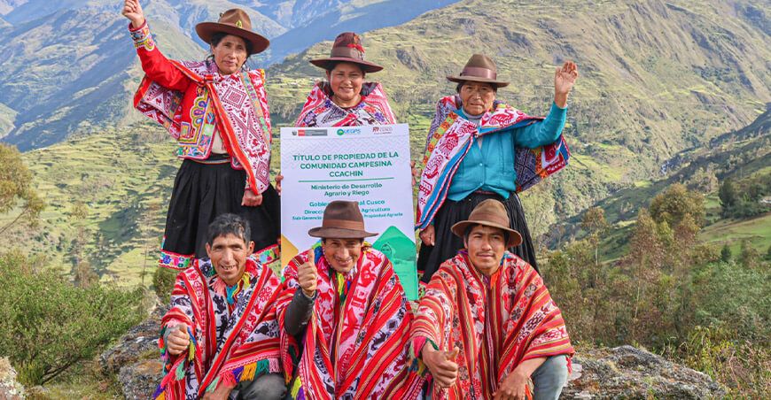 Midagri títulos de propiedad rural Perú