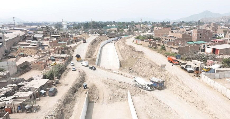 Obra paralizada en la quebrada Huaycoloro expone a miles de familias a la amenaza de lluvias y huaicos