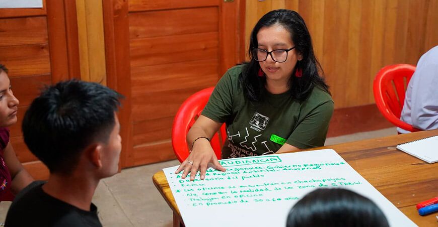 Jóvenes indígenas se capacitan para proteger sus territorios de Loreto y Amazonas