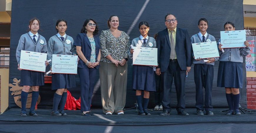 Sanipes designa líderes escolares para promover la inocuidad alimentaria en Lima