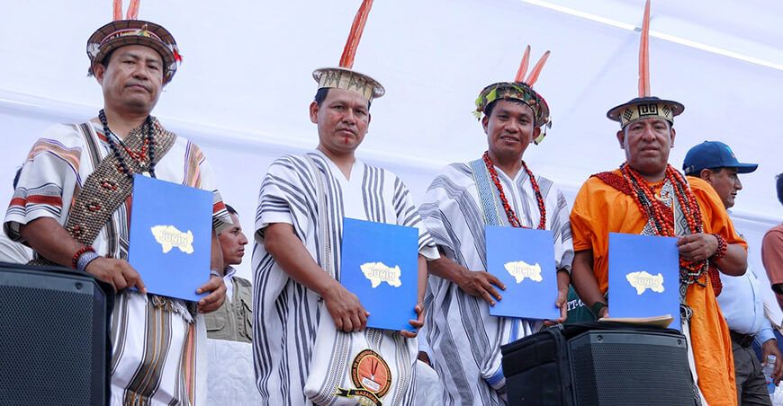 Inician proceso de georreferenciación para asegurar territorio de comunidades nativas en Junín Devida Perú