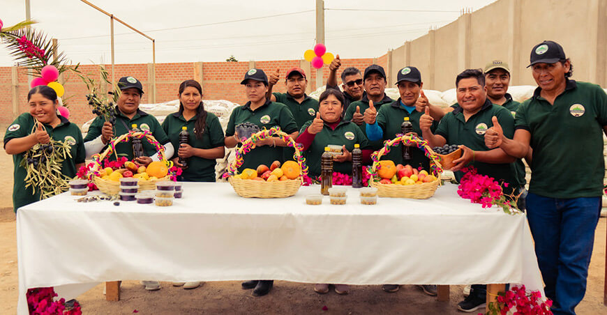 Asociación Agropecuaria Los Pinos del Sur Agro Pinsur productores aceitunas sevillanas Tacna recibió bienes del GORE Tacna