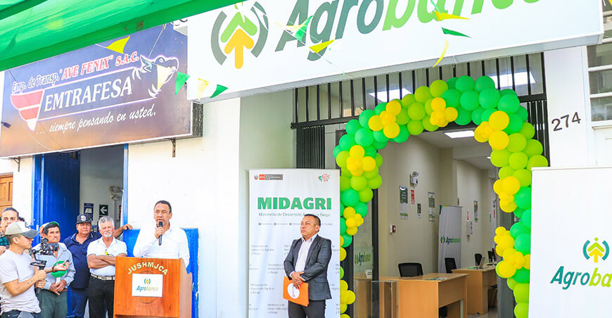 Inauguraron agencia de Agrobanco en Chepén La Libertad Perú