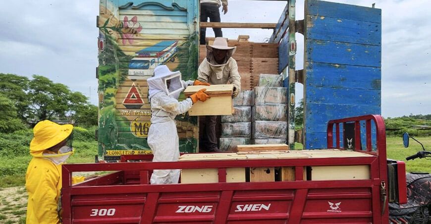 Entregaron bienes para fortalecer la apicultura en Matapalo Tumbes Agroideas Perú