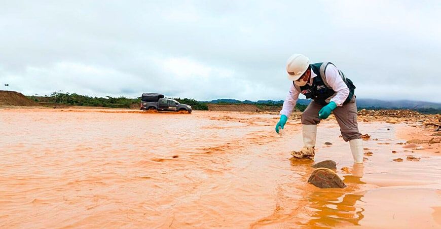 ANA evalúa calidad del agua en las cuencas hidrográficas de Madre de Dios en Perú