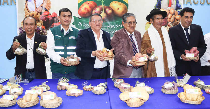 Ayacucho será sede del I Congreso Internacional y III Festival de Papas Nativas y Productos Derivados