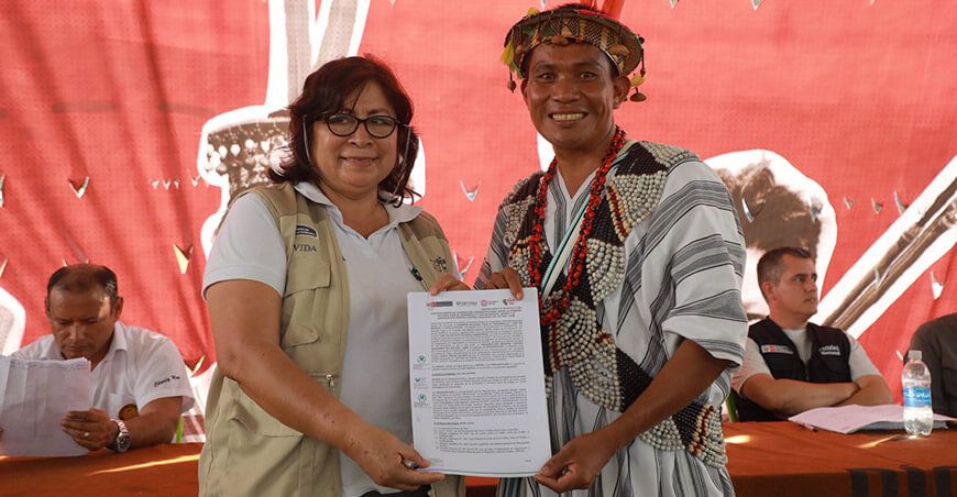 Devida y la Central Asháninka del Río Ene (CARE) suscribieron un nuevo convenio