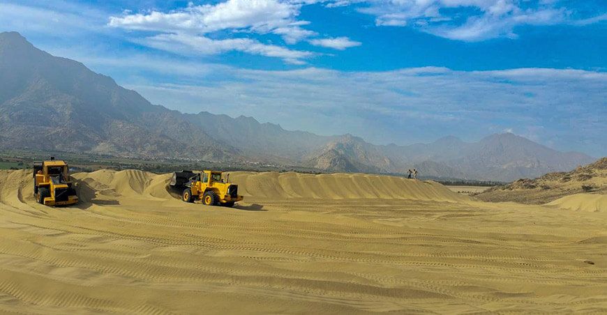 Inician construcción del reservorio más grande de Contumazá Cajamarca Perú