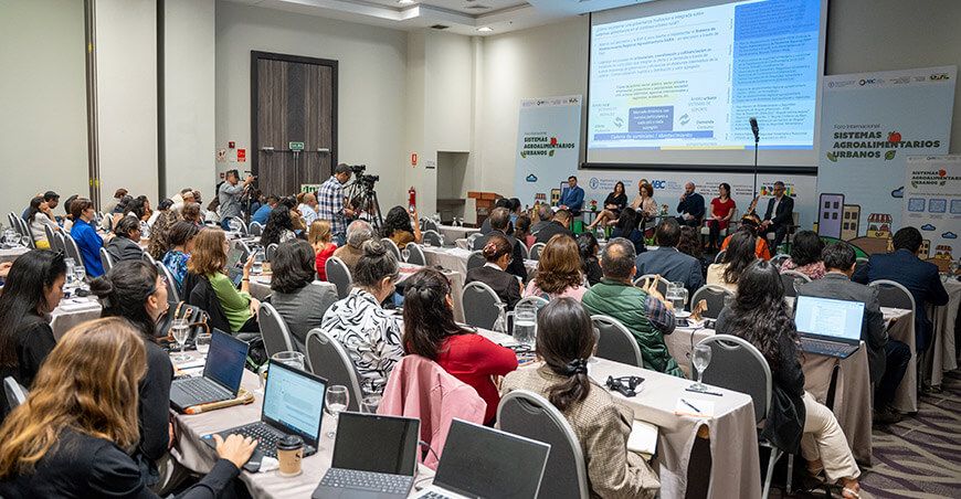 Lima fue sede del Foro Internacional de Sistemas Agroalimentarios Urbanos