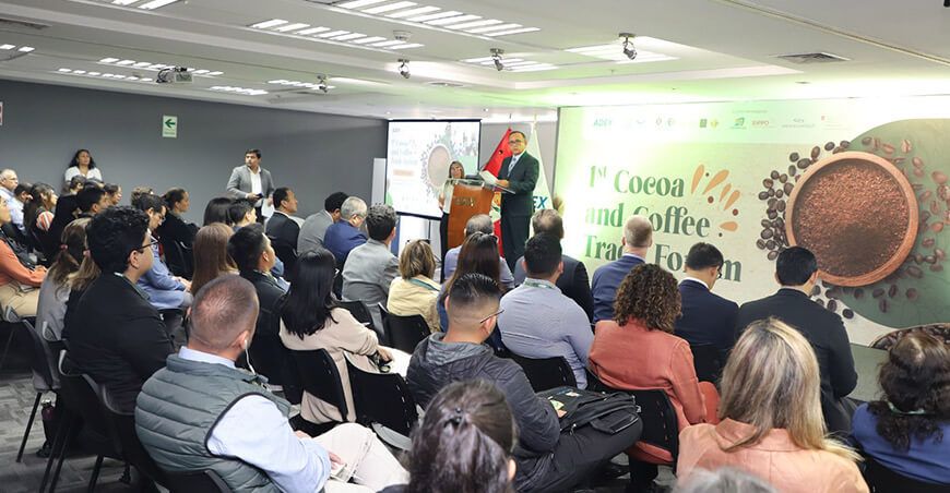 Foro de Comercio del Cacao y el Café ADEX Perú