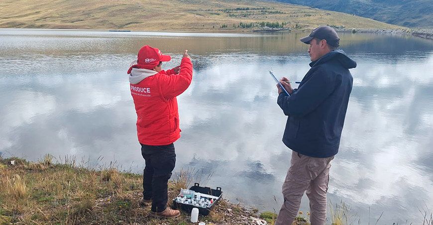 Evalúan laguna Llipllina para potenciar desarrollo acuícola Huancavelica ITP Perú