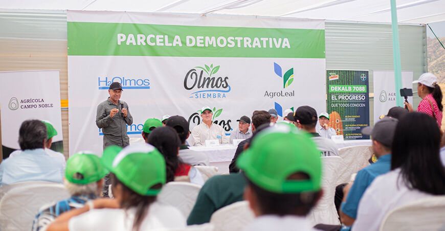 Concesionaria H2Olmos lanza proyecto “Olmos Siembra” Perú