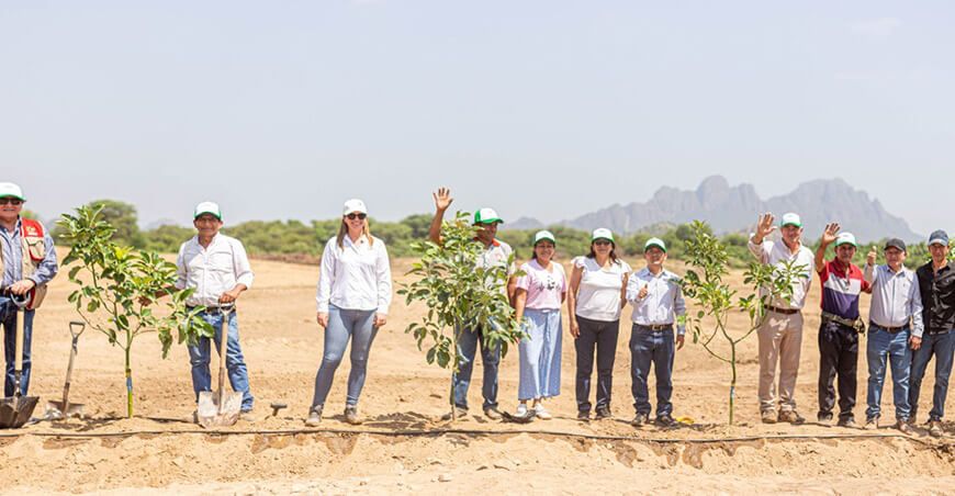 Concesionaria H2Olmos lanza proyecto “Olmos Siembra” Perú