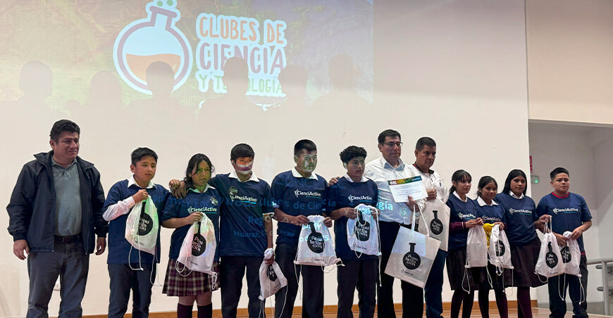 Primer Encuentro Regional de Clubes de Ciencia y Tecnología reunió a más de 250 alumnos y docentes Ancash Perú Concytec