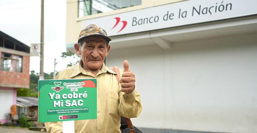 productor Seguro Agrícola Catastrófico Midagri Perú