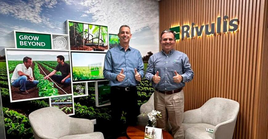 Rivulis presenta nuevo presidente global y nuevo gerente general regional para América del Sur y Centroamérica