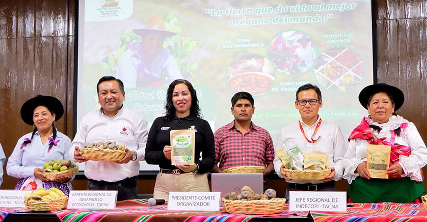 Festival Regional del Orégano y Feria de Productos Andinos Tacna Perú