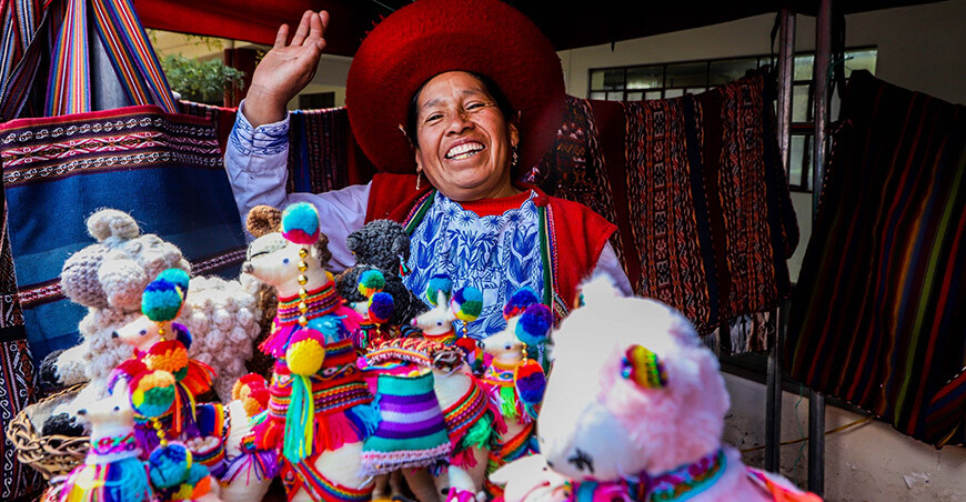 Expo Cusco Huancaro artesana textil 