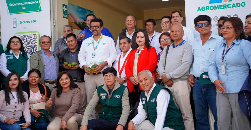 Midagri inauguró sede de Agromercado en Ica para fortalecer el mercado de cultivos de la agricultura familiar