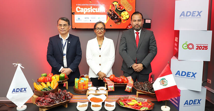 ajíes y pimientos peruanos Capsicum ADEX Perú