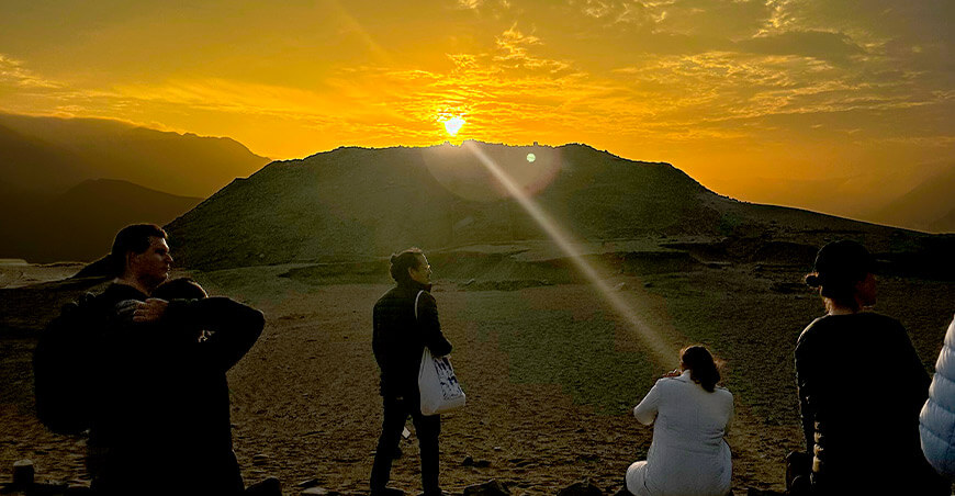 Celebra el solsticio de invierno 2025 en Caral con un viaje cultural inolvidable