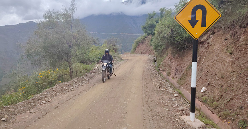 Mejorarán caminos vecinales en los distritos de Luis Carranza y Ninabamba Ayacucho Devida Perú