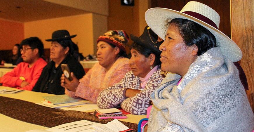 Fortalecen capacidades en manufactura de alpaqueros de Puno ITP Perú