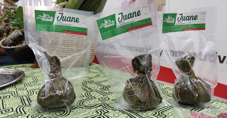 Juane tradicional con tecnología de envasado al vacío ITP CITEproductivo Maynas