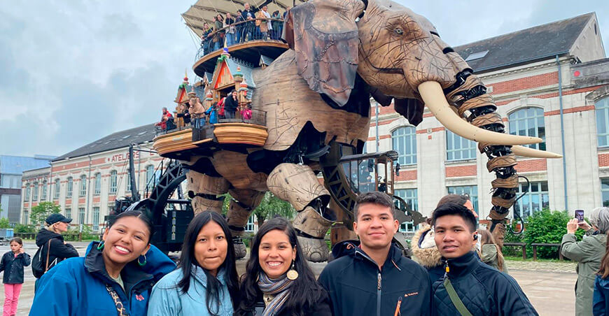 Jóvenes indígenas de la Amazonía llevan sus historias a Francia: cortometrajes amazónicos brillan en festival internacional