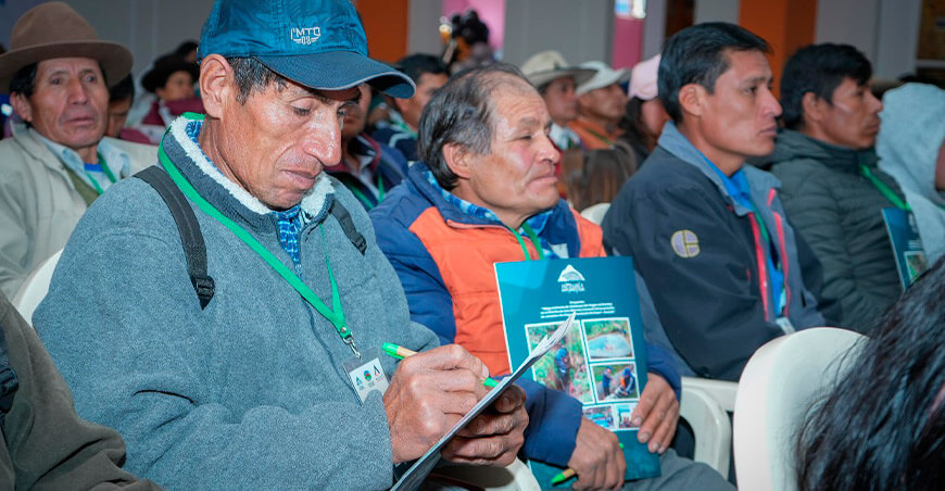 Fortalecen la agricultura en San Marcos con mejoramiento de sistemas hídricos para beneficio de 3000 usuarios Ancash Perú